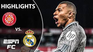 MBAPPE SCORES 😱 Girona vs Real Madrid  LALIGA Highlights  ESPN FC [upl. by Clarisse]