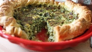 Spinach amp Feta Quiche [upl. by Severen]