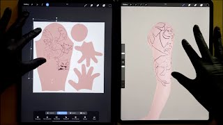 Tattoo Placement and Planning Using 3D Models in Procreate [upl. by Irod670]