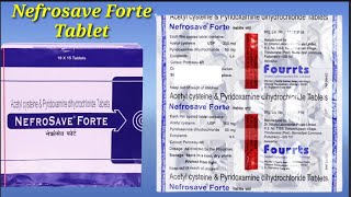 Nefrosave Forte Tablet  Acetylcholine and Pyridoxamine Tablet  Nefrosave Forte Tablet Uses Benefit [upl. by Catharine]