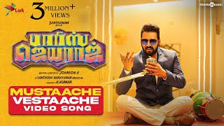 Mustaache Vestaache Video Song  Parris Jeyaraj  Santhanam  Santhosh Narayanan  Johnson K [upl. by Nialb]