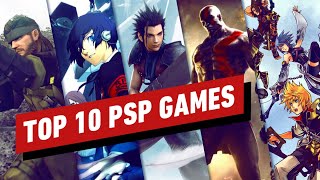 Top 10 PSP Games [upl. by Avivah298]