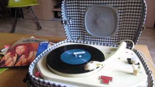 Teppaz Vintage Portable Record Player  Video No 2 [upl. by Llegna]