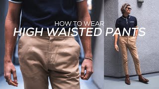 How to Wear High Waisted Pants  Parker York Smith [upl. by Deyes]