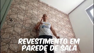 Revestimento cerâmico em parede de sala para destaque [upl. by Marshall523]