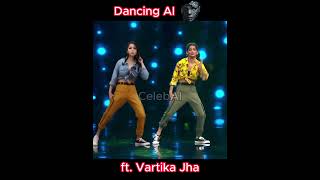 Shocking dance by AI 😮😮 ft Vartika Jha ai dance bollywood viral fyp india trending [upl. by Swiercz]