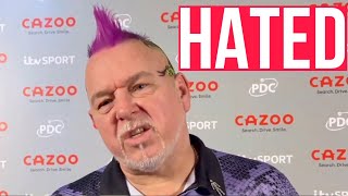 Why Darts Fans Suddenly HATE Peter Wright [upl. by Ahcsropal]