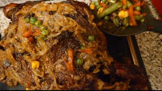 GIGOT D AGNEAU AU FOUR RECETTE [upl. by Zahc]