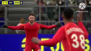 Liverpool Vs Crystal Palace 10 All Goals Highlight efootball Gameplay [upl. by Adlog503]