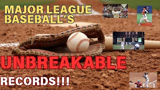 Major League Baseballs 10 UNBREAKABLE Records  Major League Baseball [upl. by Duke]