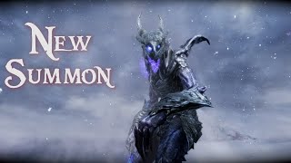 Ouroboros Vs Aether Dragon Lv75  Skyrim Quest Mod [upl. by Saffren]