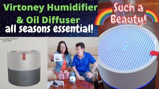 ❤️🌈 VIRTONEY HUMIDIFIEROIL DIFFUSERA COMFORT ESSENTIAL❤️ [upl. by Penni309]