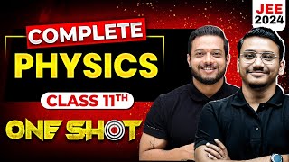 Complete Class 11th Physics in 1 Shot  Maha Revision  JEE Main 2024 [upl. by Ahsilrak]