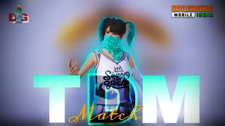 AK47AKM Challenge In TDM Match  Dass Gaming  BGMI  Full Match [upl. by Trepur]