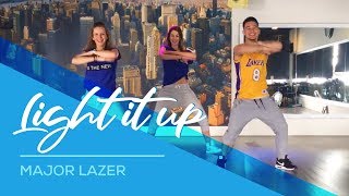 Light it up  Major Lazer  Easy Dance Fitness Choreography [upl. by Minoru819]