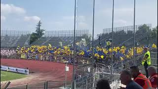 Ultras Modena a Piacenza Contro la Feralpi [upl. by Mozes764]