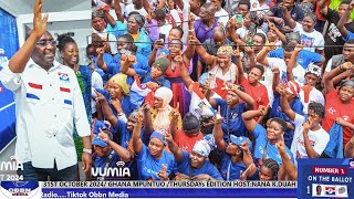 LIVE31ST OCTORBER 2024GHANAMPUNTUODr Bawumia Enthralls The Residents Of Asunafo South Sankore [upl. by Annahsar]