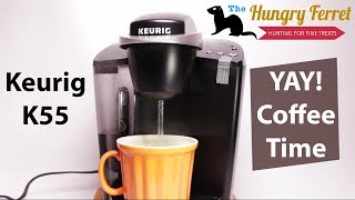 Keurig K55 Unboxing and Demo with My K cup [upl. by Amiel]