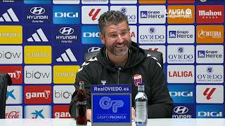 Rueda de prensa Real Oviedo vs CD Eldense [upl. by Aidualc]