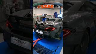 🔥 CHAMAS 🔥  Mclaren 600LT no Banco de Potência [upl. by Naujyt747]