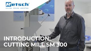 Cutting Mill SM 300  Introduction RETSCH cuttingmill laboratoryinstruments [upl. by Roth]