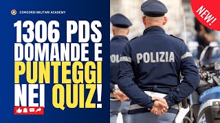 Concorso 1306 Allievi Agenti Polizia di Stato 2024 DOMANDE E PUNTEGGI NEI QUIZ [upl. by Wolcott691]