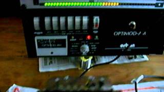 Modulator met 4x 807  Orban Optimod 9000a am [upl. by Elyk]