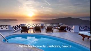 Villas Andromeda Fira Insula Santorini Grecia [upl. by Hgielra]