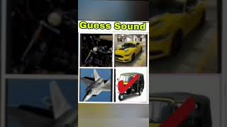 Guess the vehicle voice iq level test 1M follow me please [upl. by Ymac]