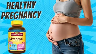 Nature Made Prenatal with Folic Acid  DHA Softgels The Ultimate Pregnancy Support [upl. by Nerine]