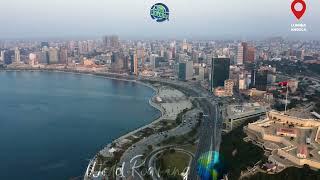 BEAUTIFUL AFRICAN CITY DISCOVERY OF LUANDA CAPITAL OF ANGOLA AERIAL VIEWS BEACH VIEWS NOT ON TV [upl. by Storm832]