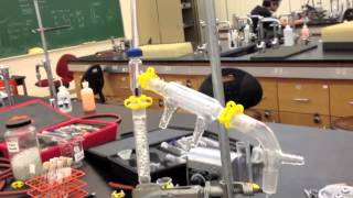 Fractional Distillation Demo 2 [upl. by Feodore]