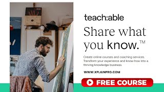 Teachable Tutorial 2024 Sell Courses Coaching and Digital Downloads [upl. by Derf]