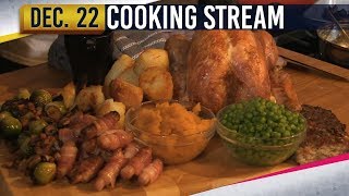 COOKING A CHRISTMAS DINNER 1  YOGSCAST JINGLE JAM  22nd December 2017 [upl. by Eseuqcaj]