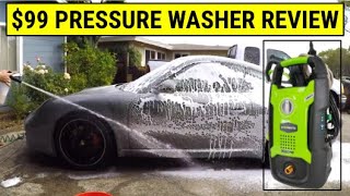 ✪ 99 Greenworks Electric Pressure Washer Review Porsche 911  997 ✪ [upl. by Leighland]