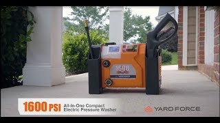 Yard Force YF1600A1 AllIn1 Electric Pressure Washer [upl. by Areemas]