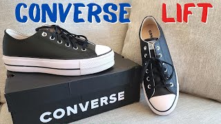 Converse Chuck Taylor AllStar Platform Lift Overview [upl. by Hsinam]