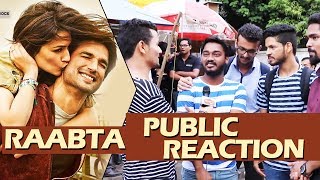 Raabta Movie PUBLIC REACTION  Sushant Singh Rajput Kriti Sanon  EXCITEMENT [upl. by Schubert]