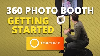 360 photo booth  Getting started with Touchpix for iPhone and iPad [upl. by Anelas]