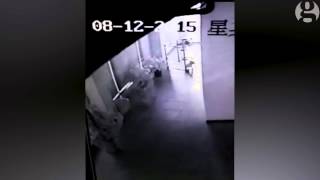 Huge explosion in Tianjin China caught on CCTV [upl. by Bannasch]