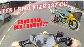 TEST RIDE F1ZR 137cc PISTON RXKING SEKALIGUS INREYEN [upl. by Medea373]