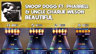 Fortnite Festival Snoop Dogg ft Pharrell  Beautiful  All Instruments Expert Flawless [upl. by Kali515]