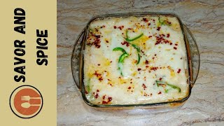 Lasagne recipe by savor and spice  Without oven lasagne recipe [upl. by Gradeigh]