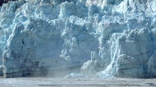 Calving of glacier Glacier Bay National Park Alaska [upl. by Duffie]