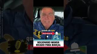 Bolsonaro deixa recado pro Marçal pablomarçal pablomarçal [upl. by Zebedee]