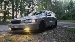 Volvo V70 T5 turbo sounds [upl. by Annaiviv]