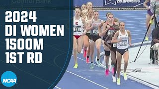 Womens 1500m  2024 NCAA outdoor track and field East First Round Heat 1 [upl. by Kcered]