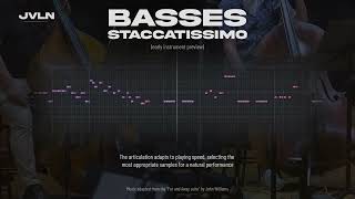 JVLN Basses Staccatissimo Early Preview [upl. by Popelka836]