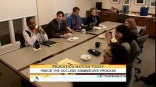 Inside the college admissions process Parenting TODAYshow com [upl. by Gish]