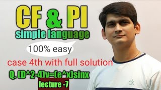 cf and pi in Hindi  cf and pi method  cf and pi problem  cf and pi differential Equation  cf pi [upl. by Otrebogad74]